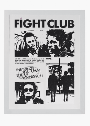 Quadro Clube da Luta - Fight Club