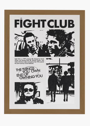 Quadro Clube da Luta - Fight Club