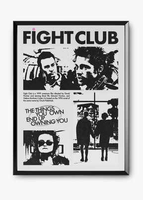 Quadro Clube da Luta - Fight Club