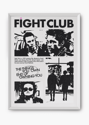 Quadro Clube da Luta - Fight Club