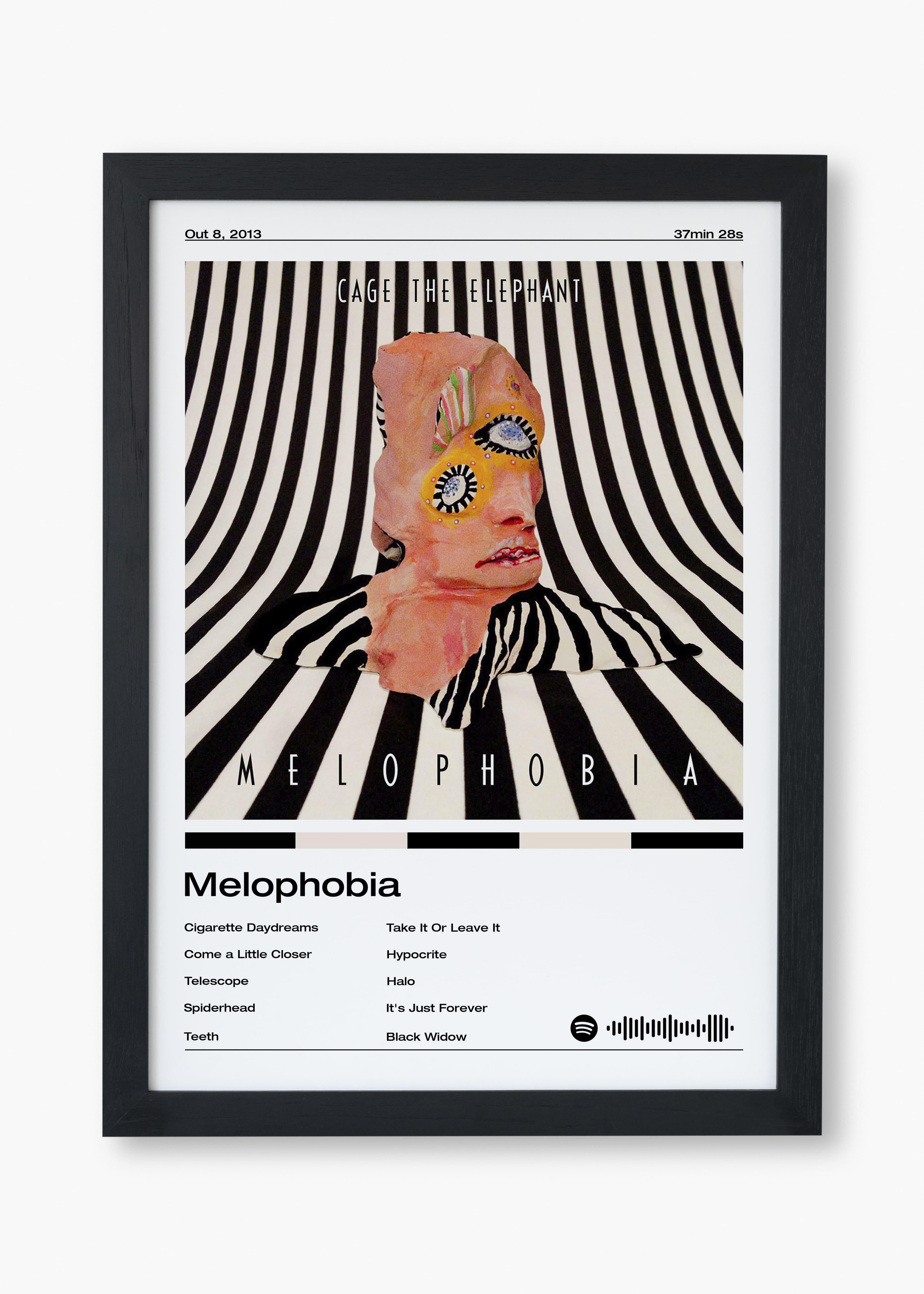 Quadro Cage the Elephant Melophobia