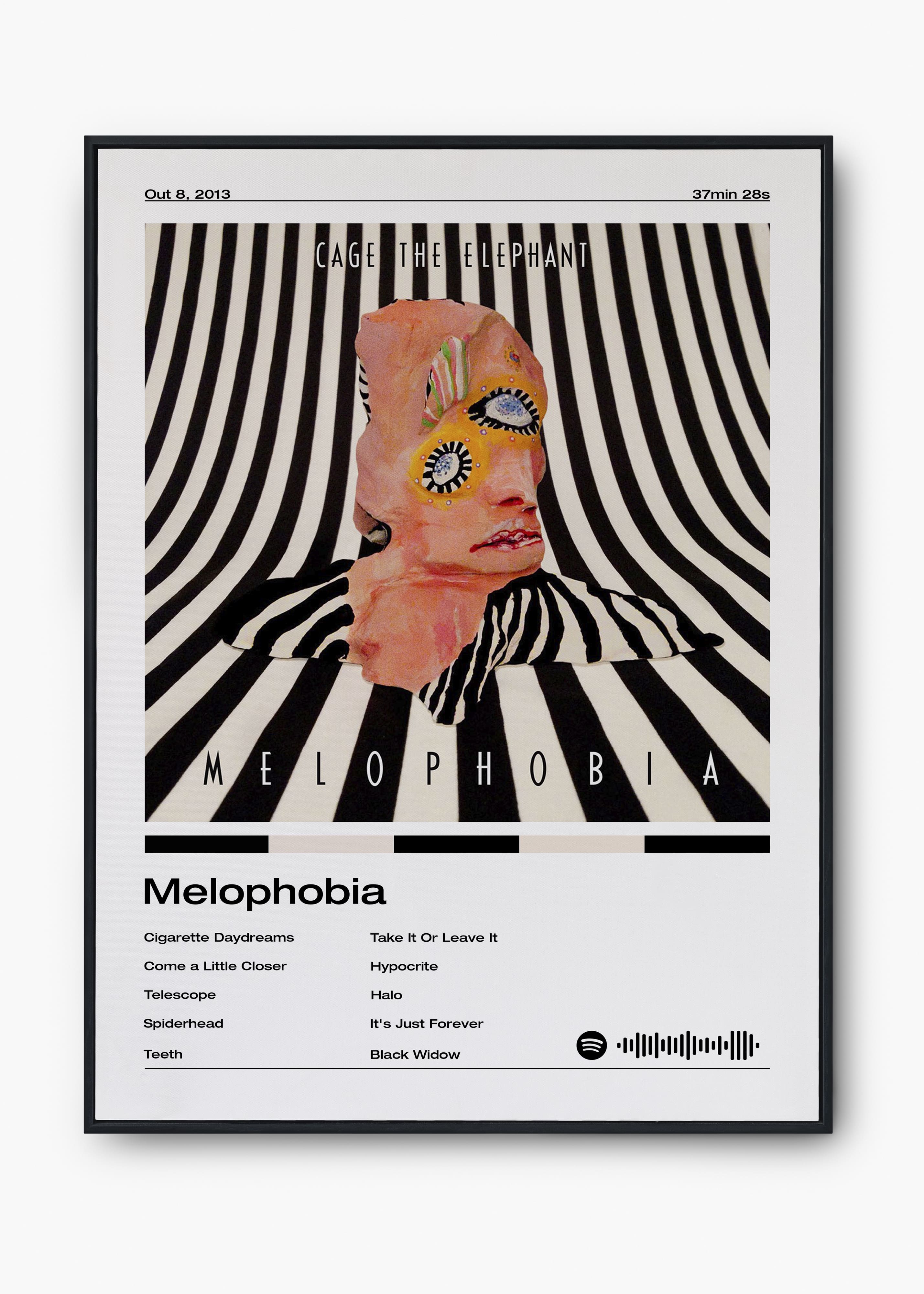 Quadro Cage the Elephant Melophobia