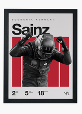 Quadro Carlos Sainz F1