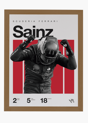 Quadro Carlos Sainz F1