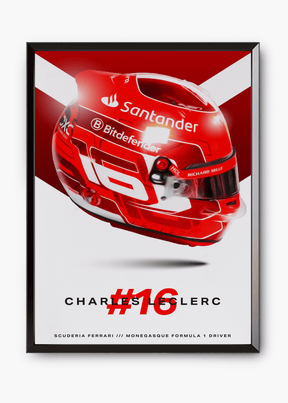 Quadro Charles Leclerc 2024
