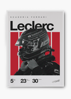 Quadro Charles Leclerc F1