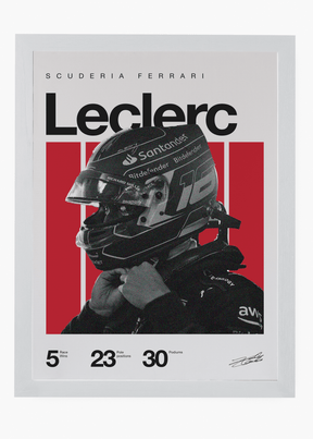 Quadro Charles Leclerc F1