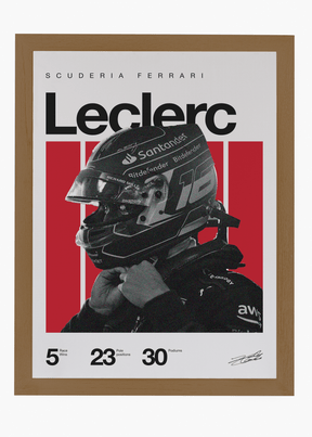 Quadro Charles Leclerc F1