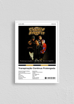 Quadro Charlie Brown Jr. Transpiração Continua Prolongada