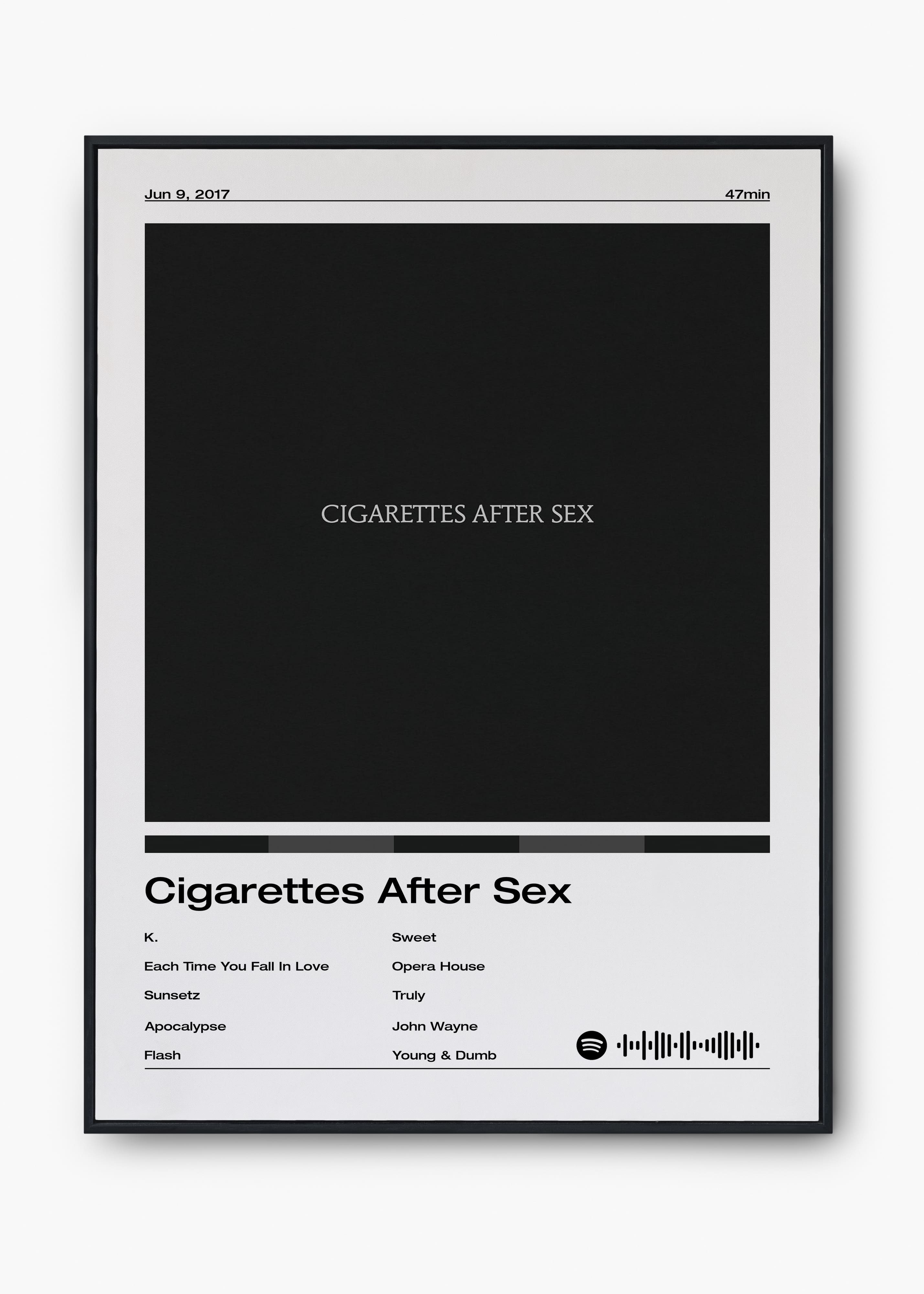 Quadro Cigarettes After Sex Cigarettes After Sex