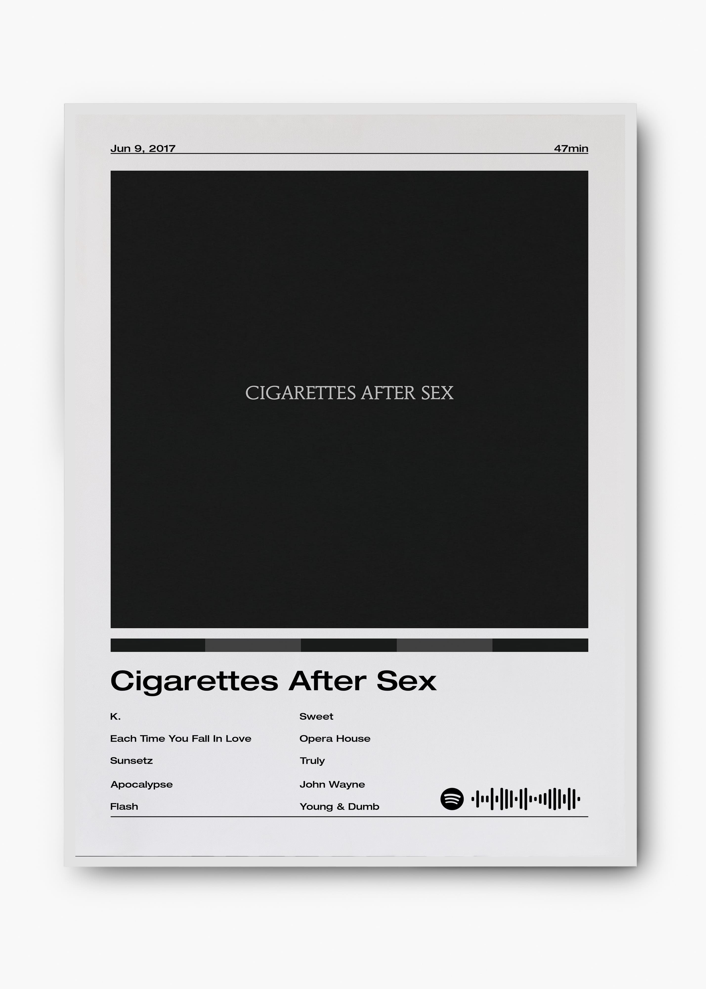 Quadro Cigarettes After Sex Cigarettes After Sex