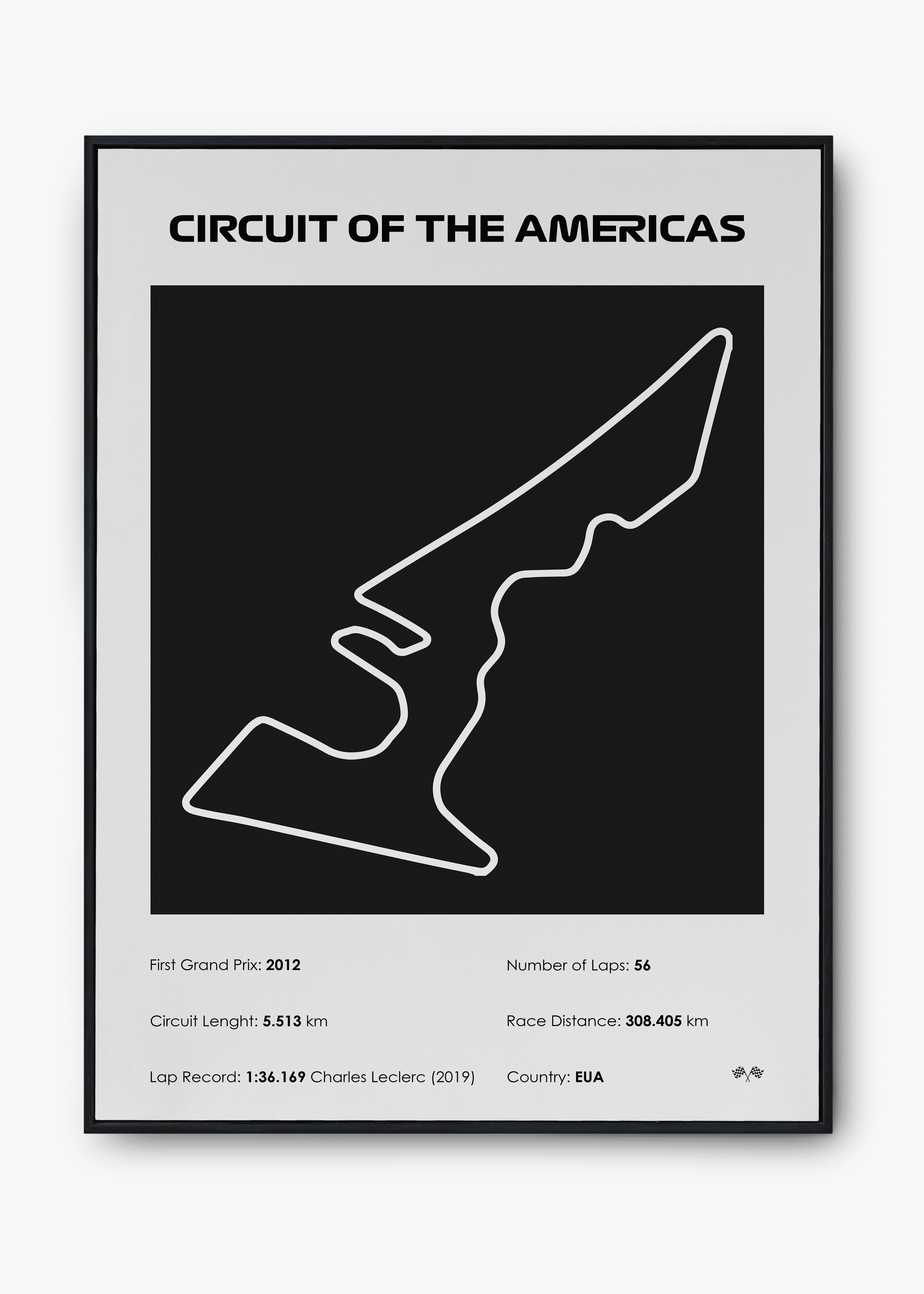 Quadro Circuit of the Americas Black