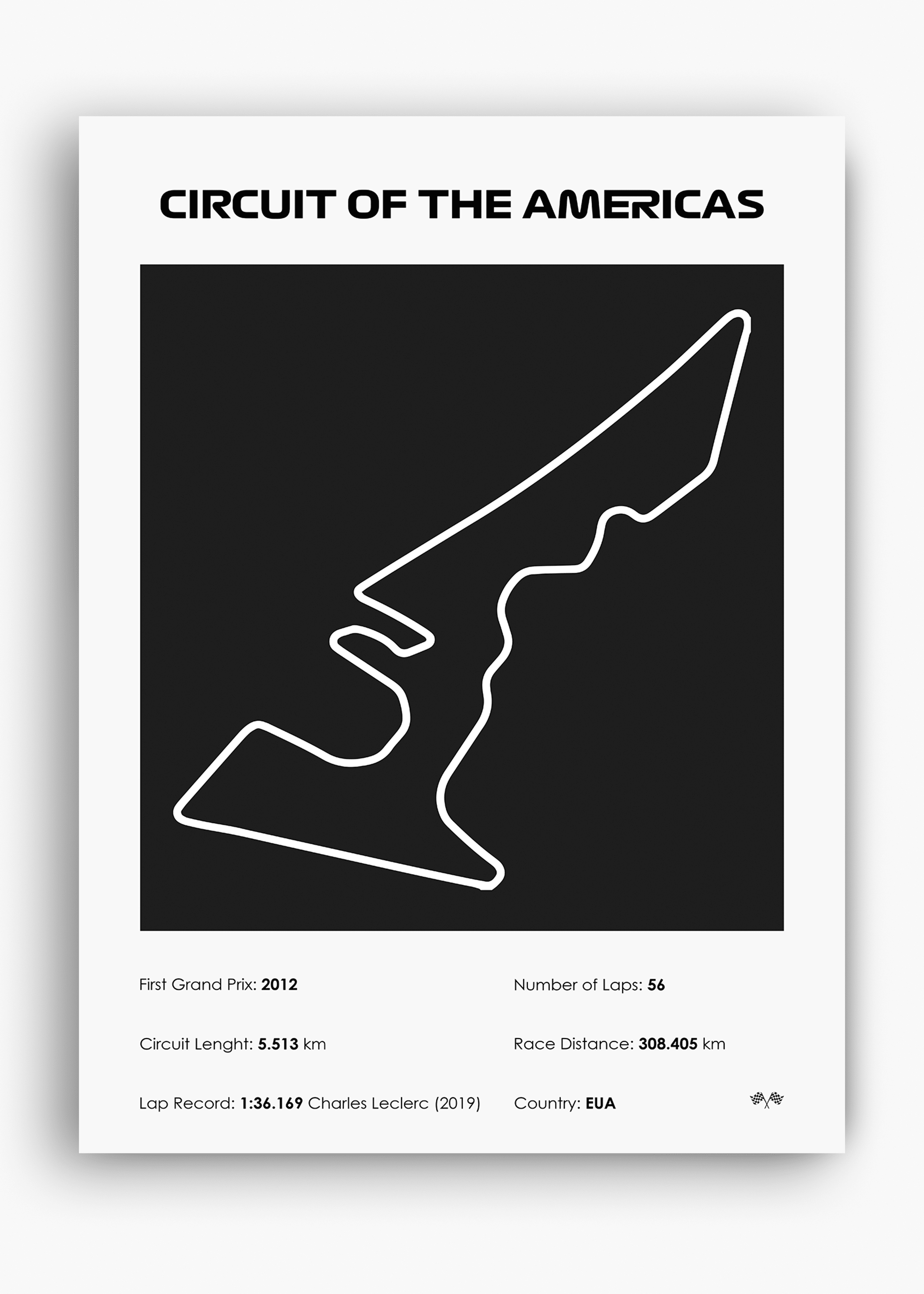 Quadro Circuit of the Americas Black
