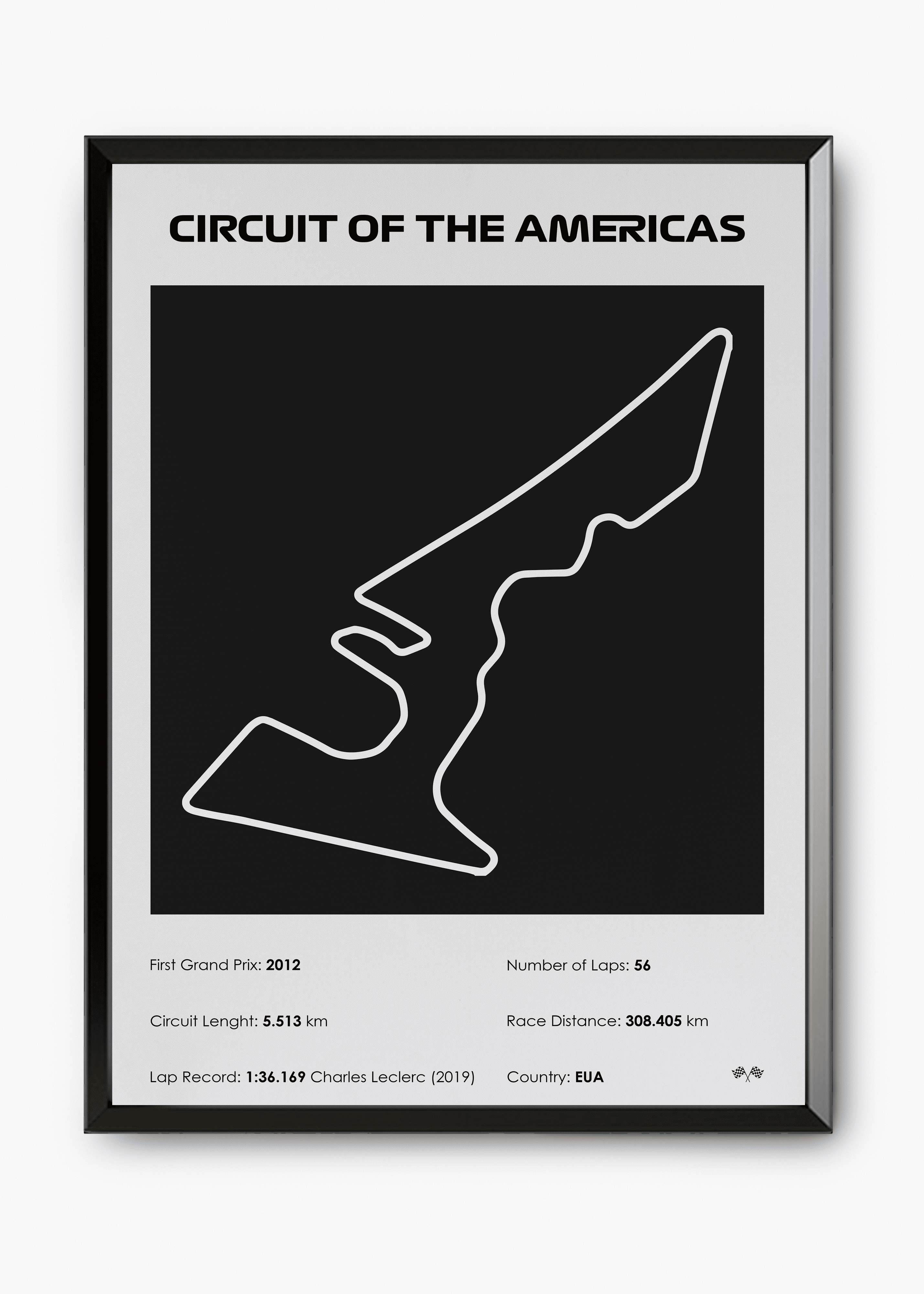 Quadro Circuit of the Americas Black