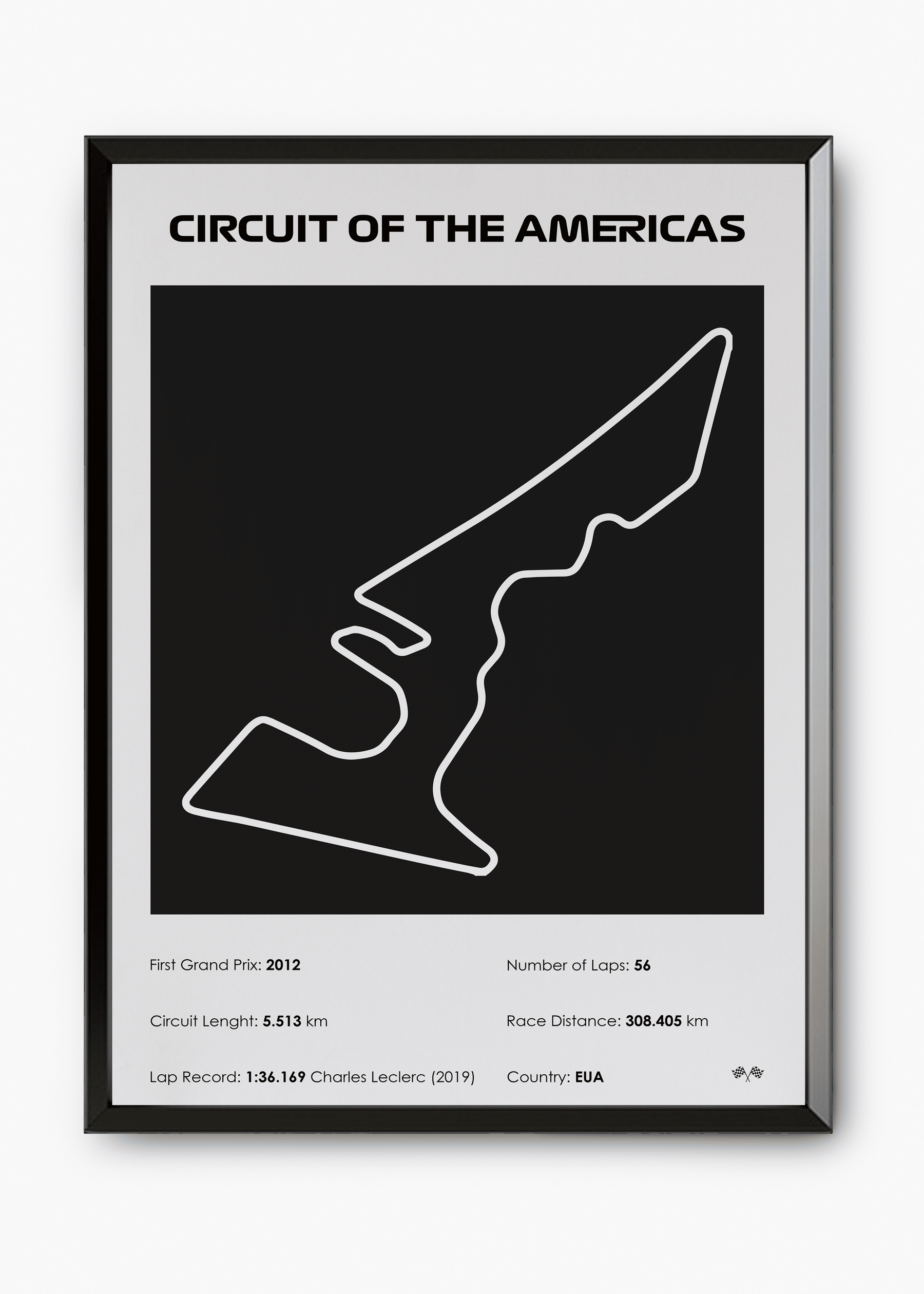 Quadro Circuit of the Americas Black