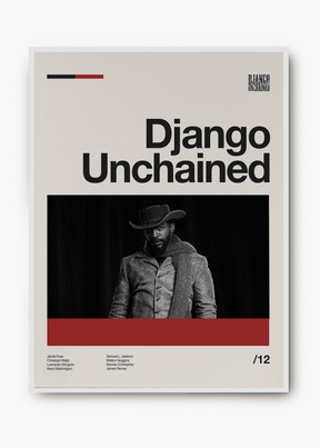 Quadro Django Unchained - Django Livre