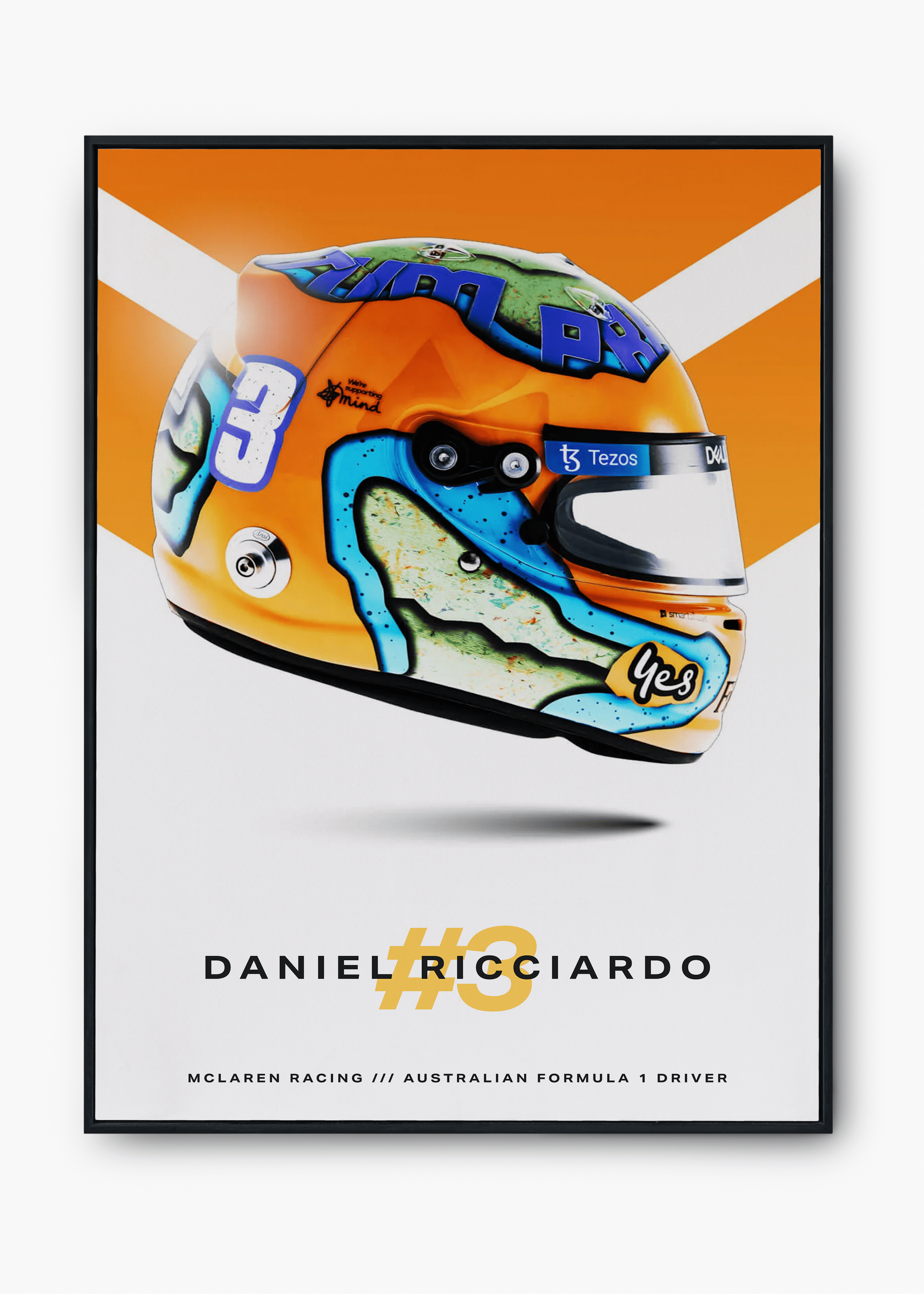Quadro Daniel Ricciardo 2022