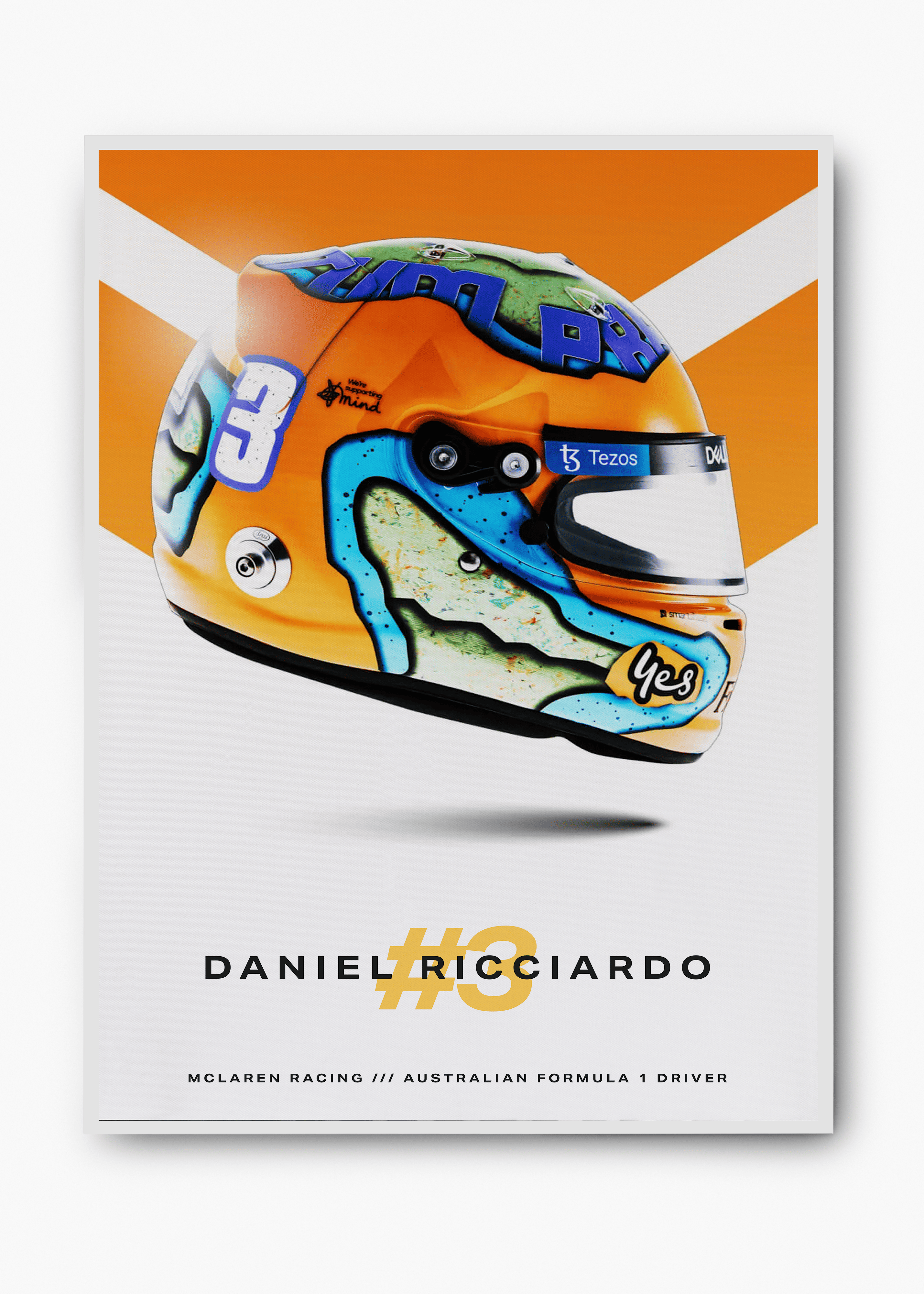 Quadro Daniel Ricciardo 2022