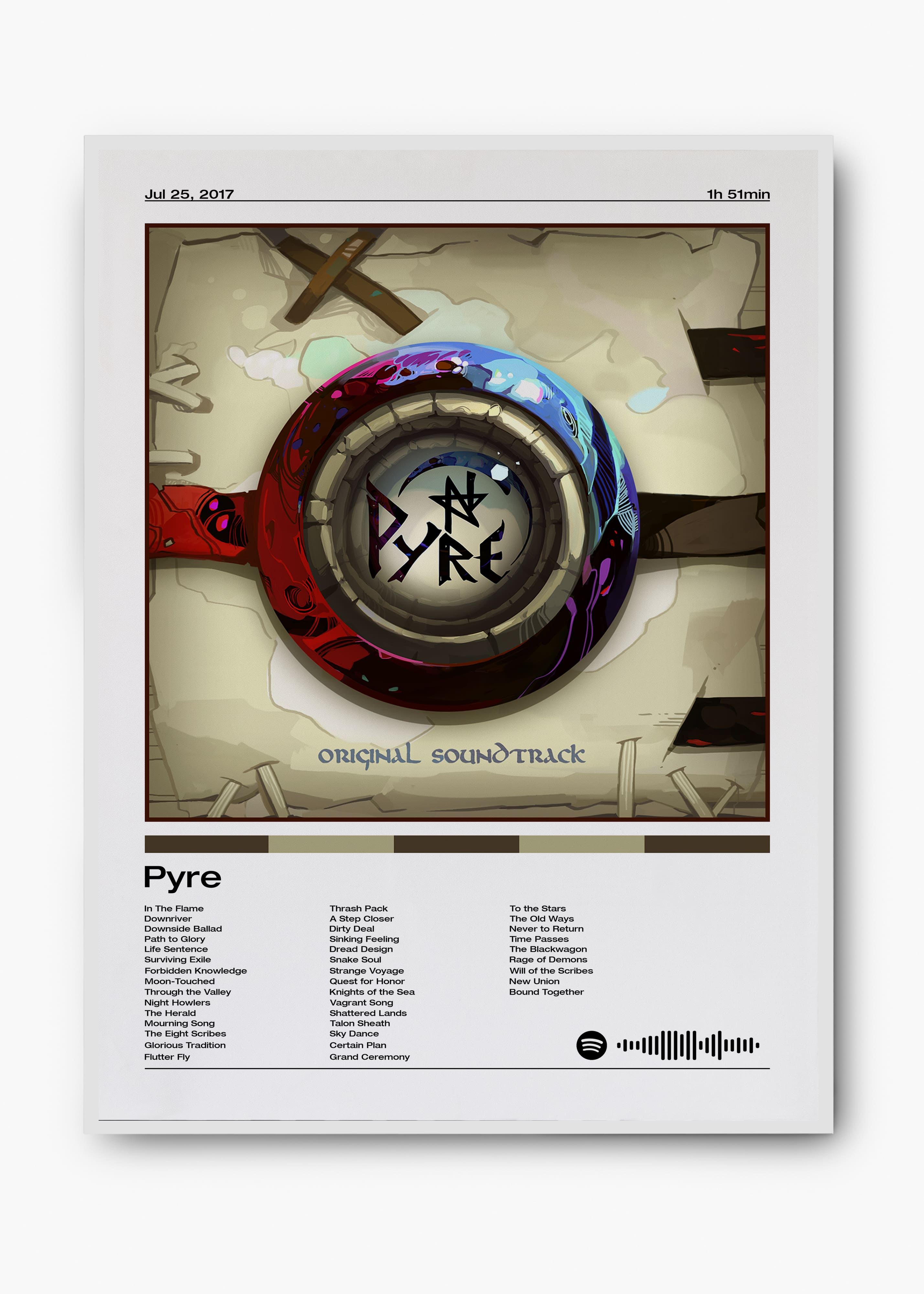 Quadro Darren Korb Pyre