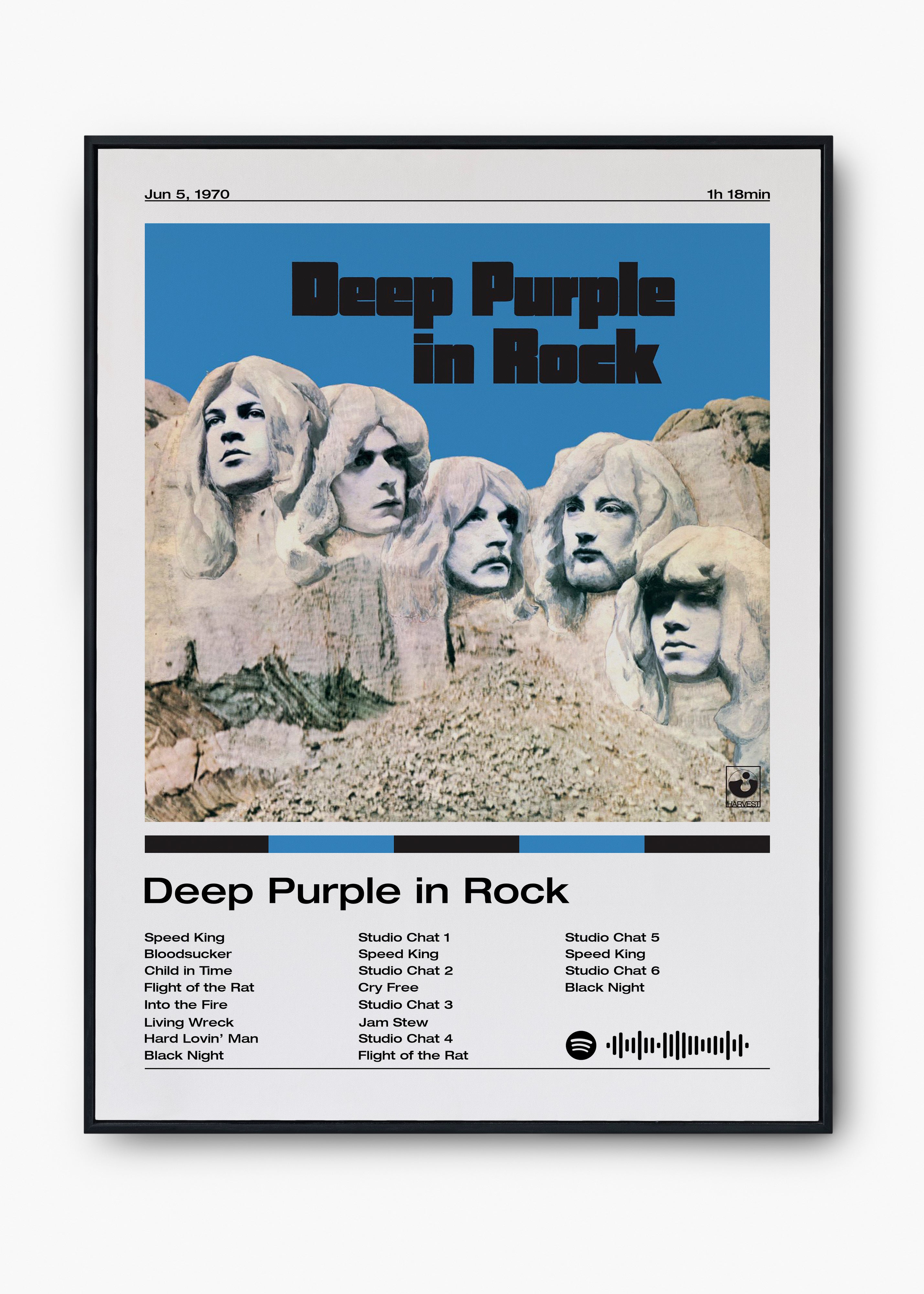 Quadro Deep Purple In Rock