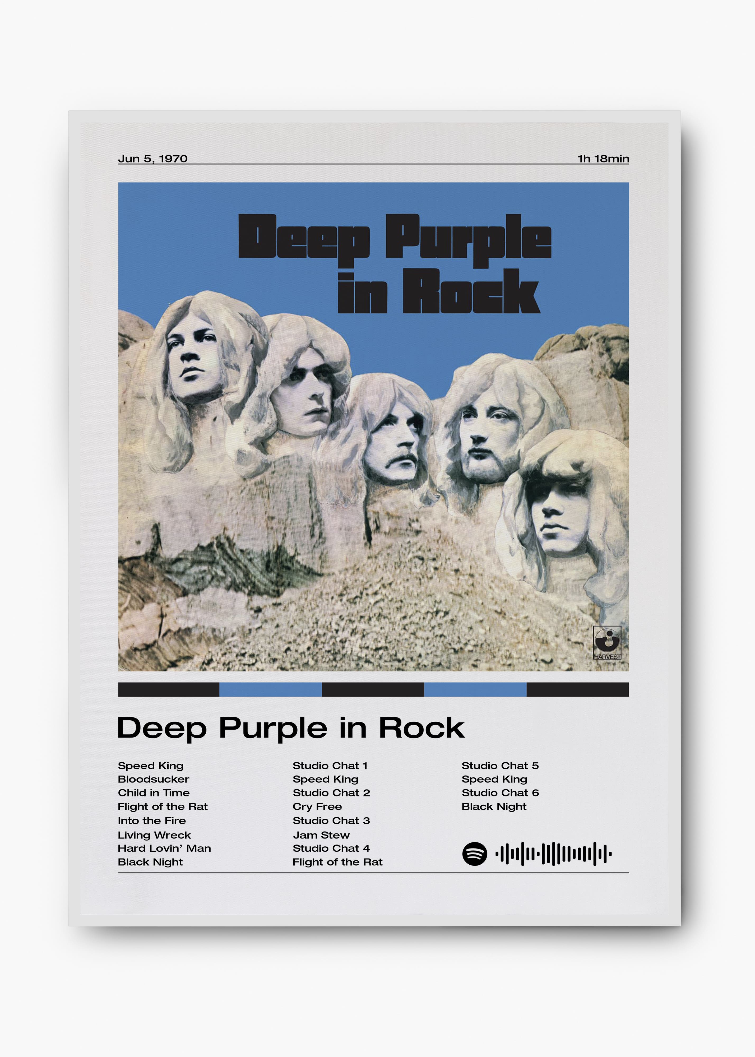 Quadro Deep Purple In Rock