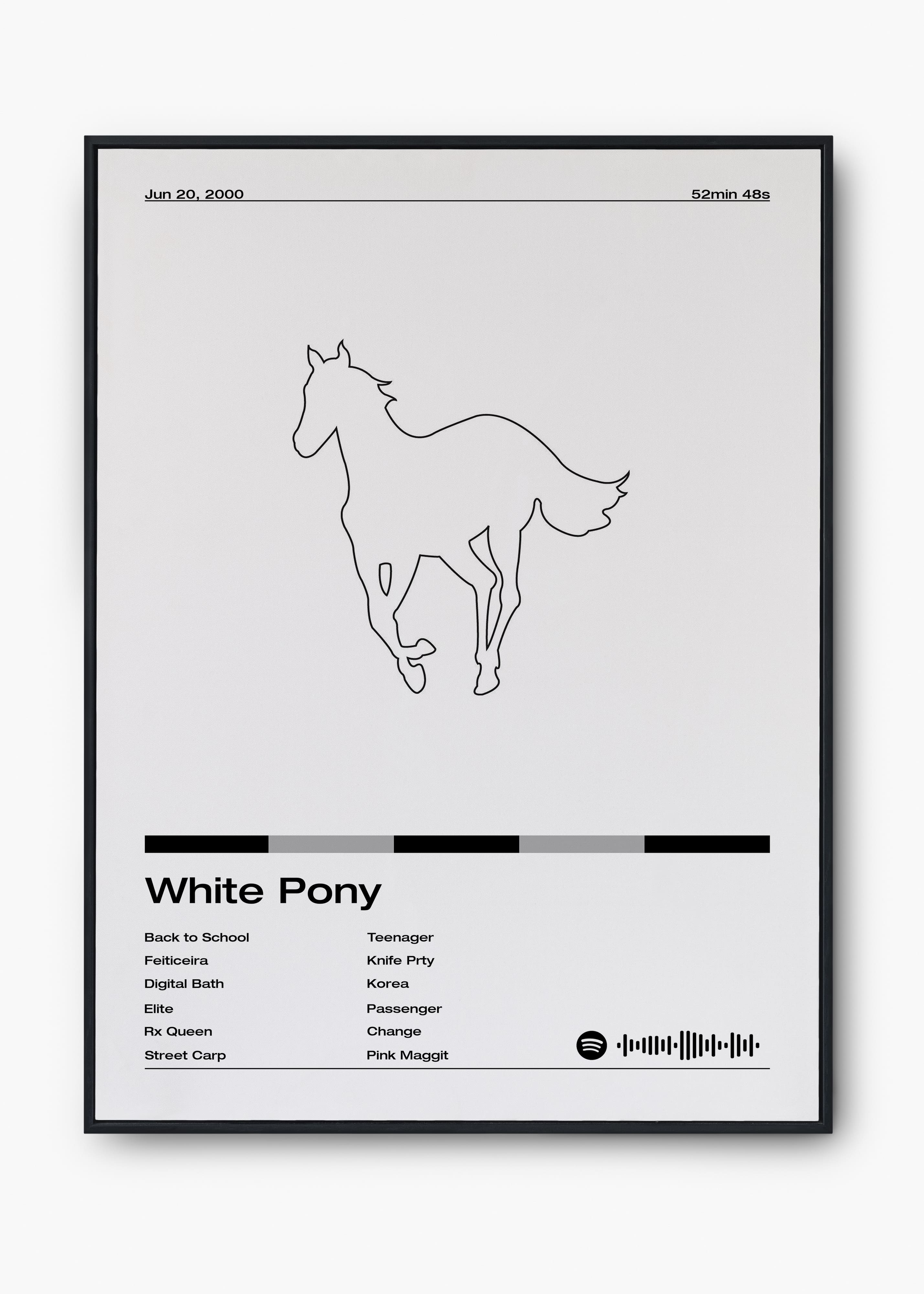 Quadro Deftones White Pony