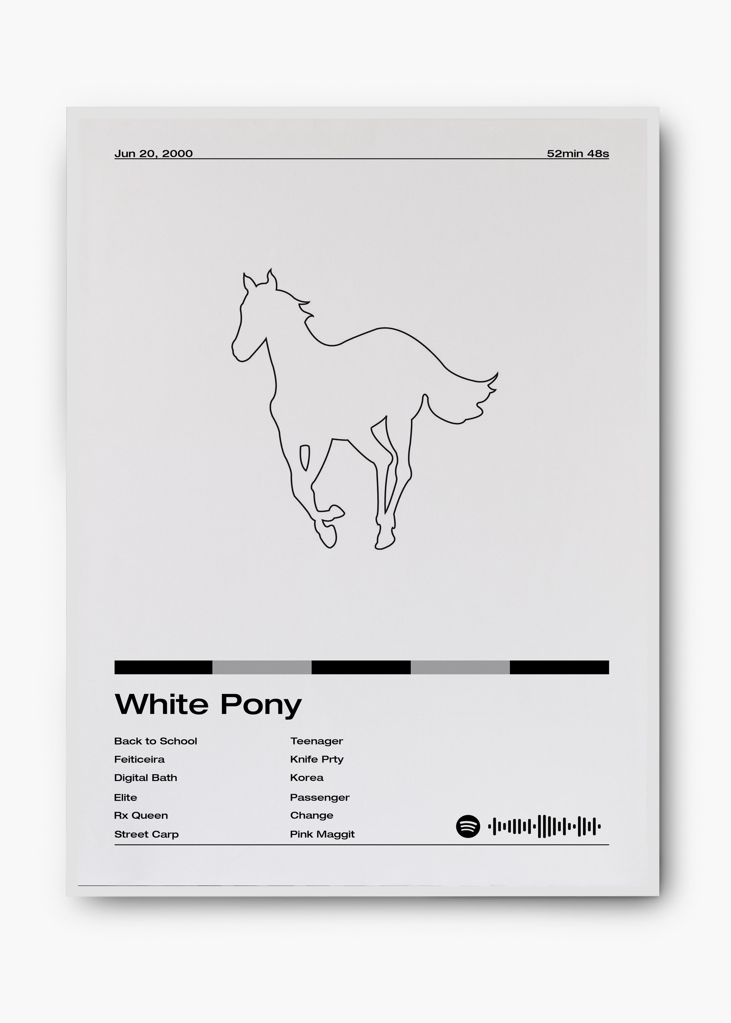 Quadro Deftones White Pony