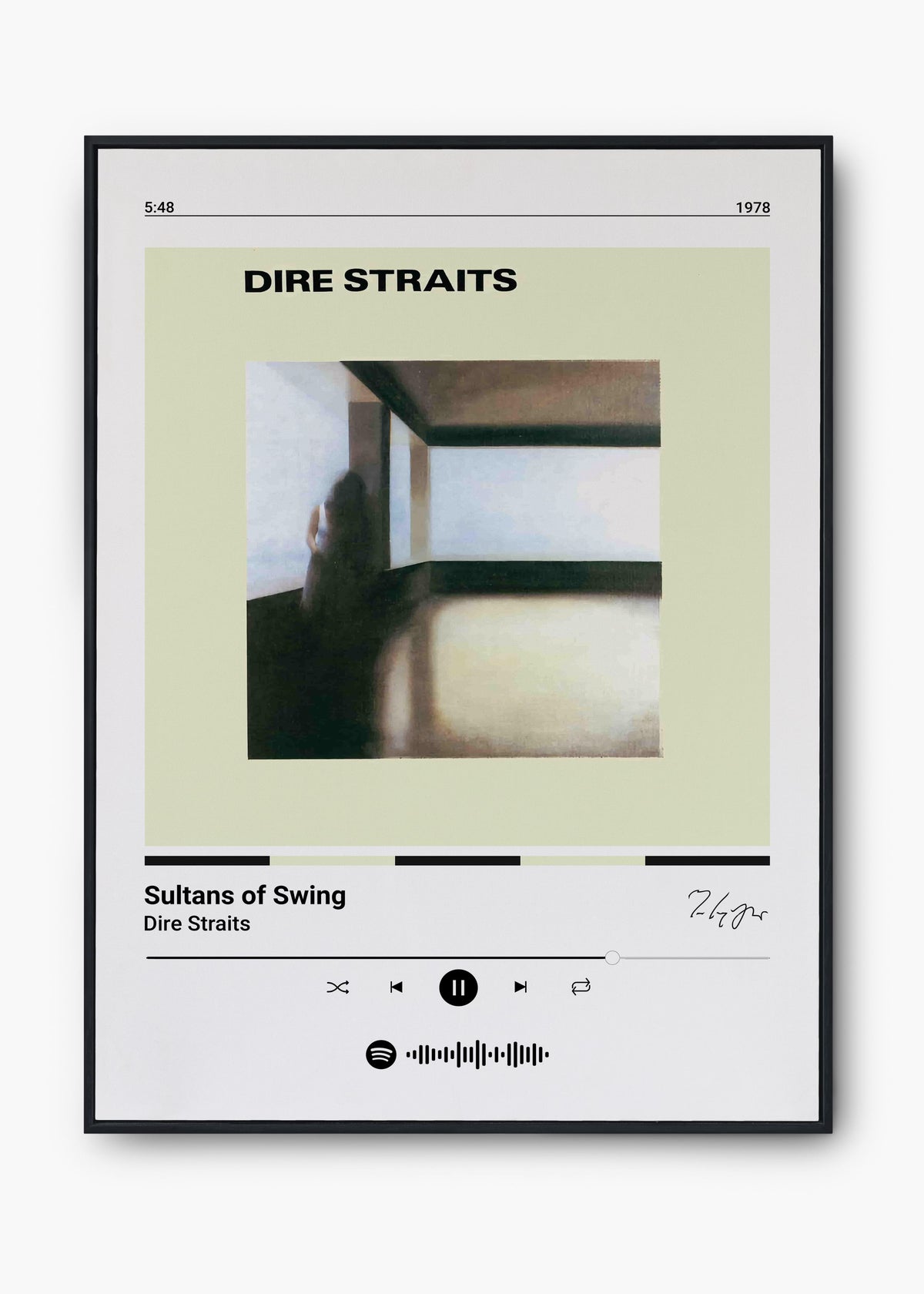 Quadro Dire Straits Sultans Of Swing