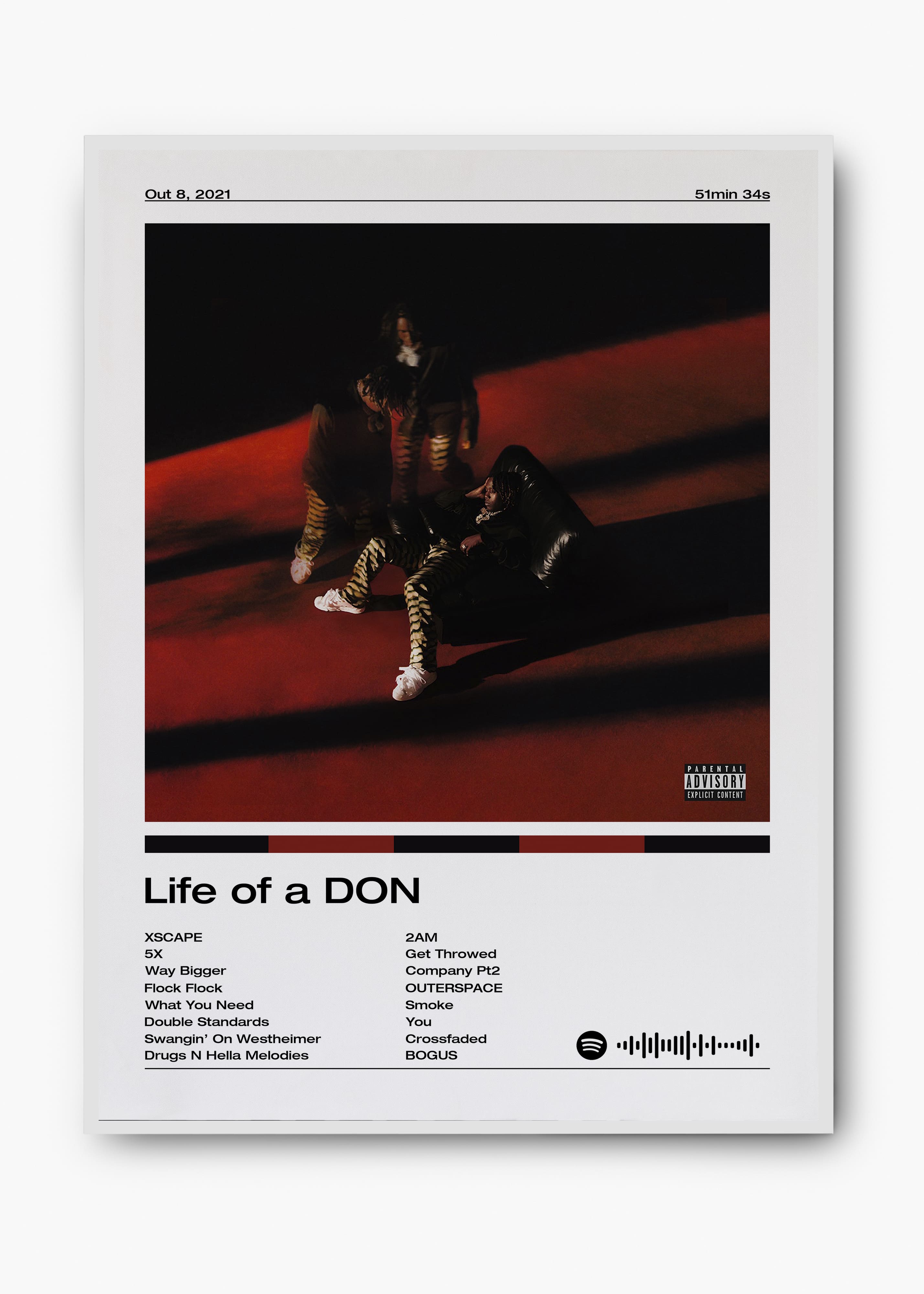 Quadro Don Toliver Life of a Don