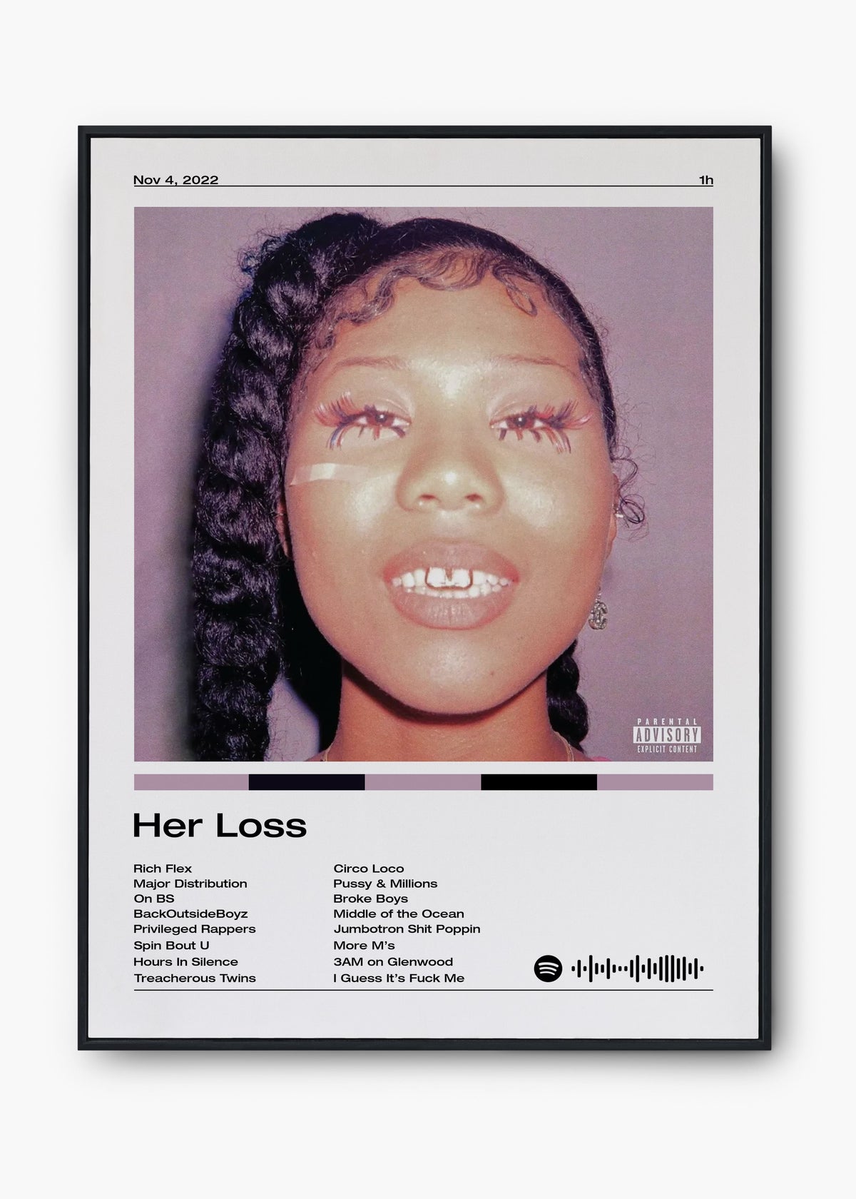 Quadro Drake Her Loss