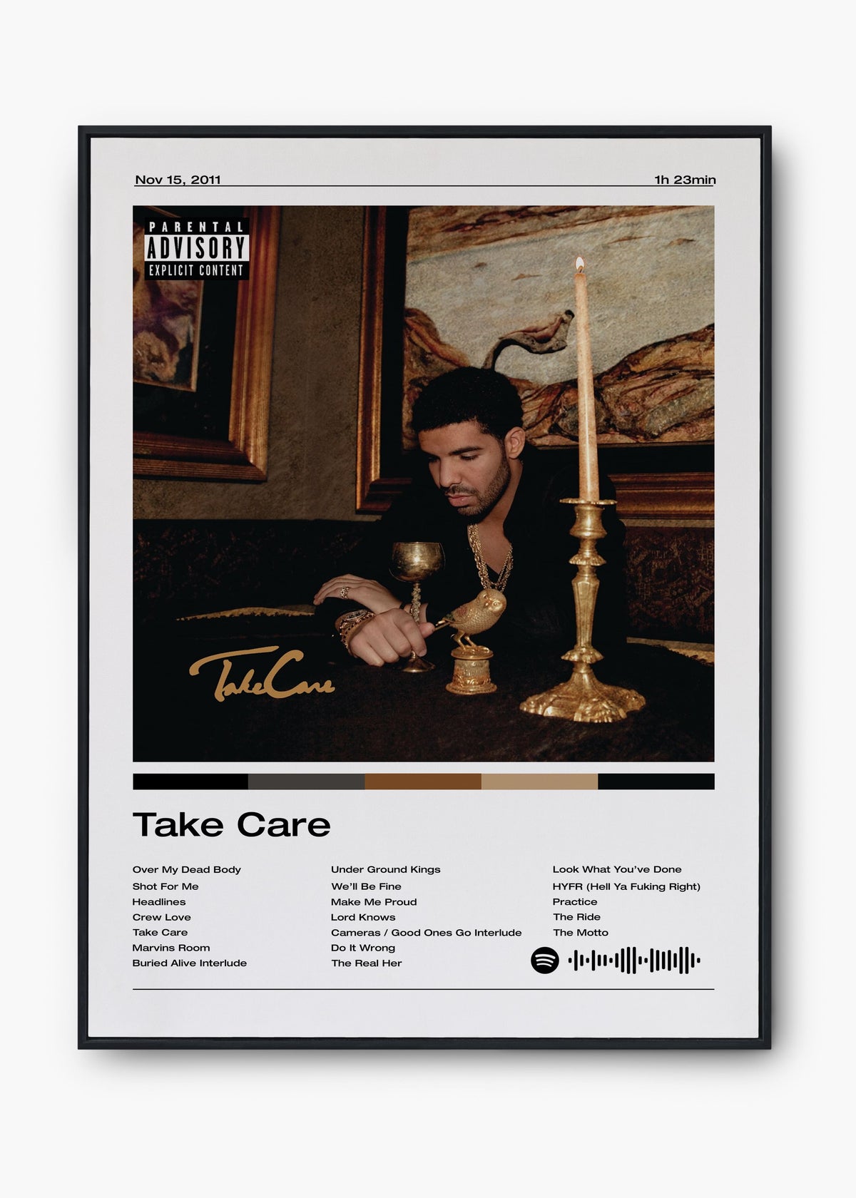 Quadro Drake Take Care