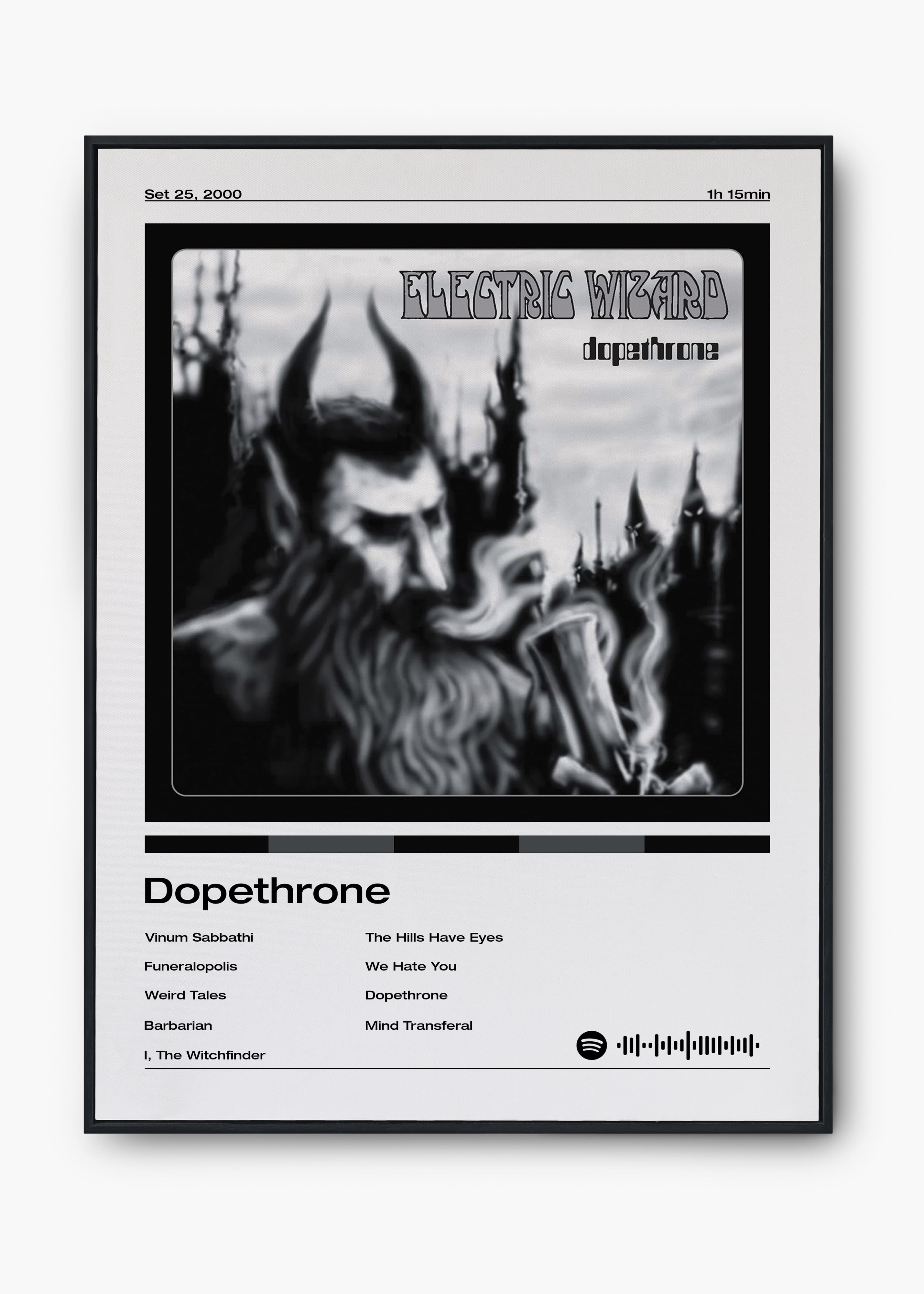 Quadro Eletric Wizard Dopethrone