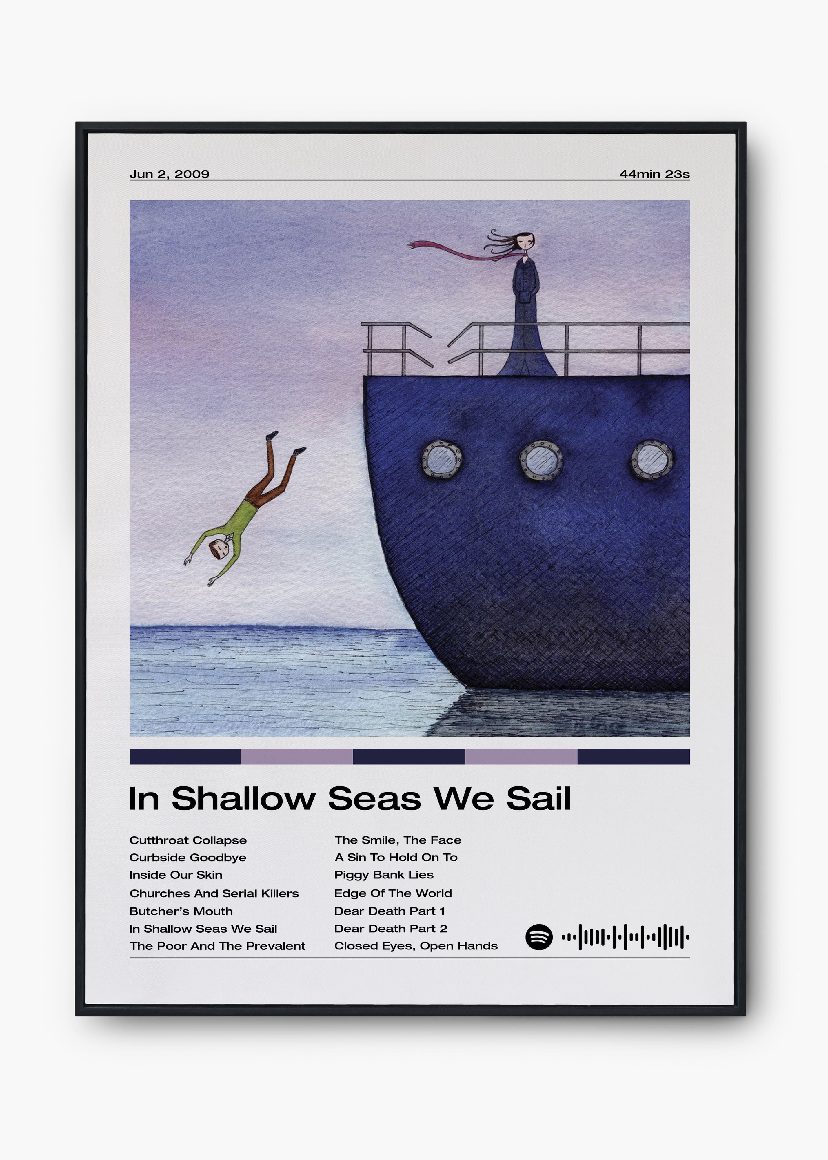Quadro Emery In Shallow Seas We Sail