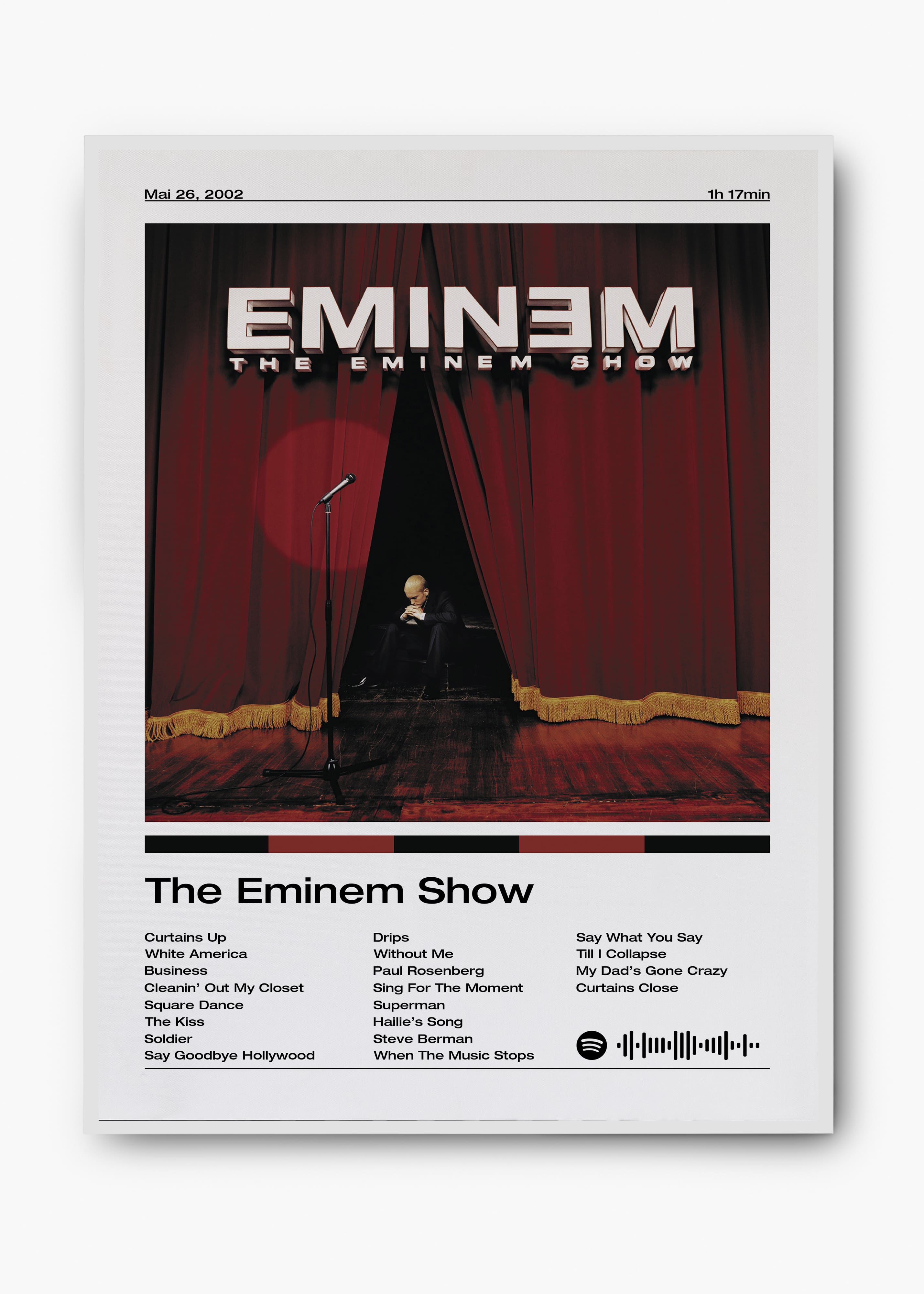 Quadro Eminem The Eminem Show