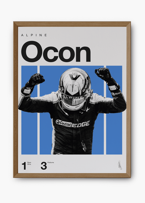 Quadro Esteban Ocon F1