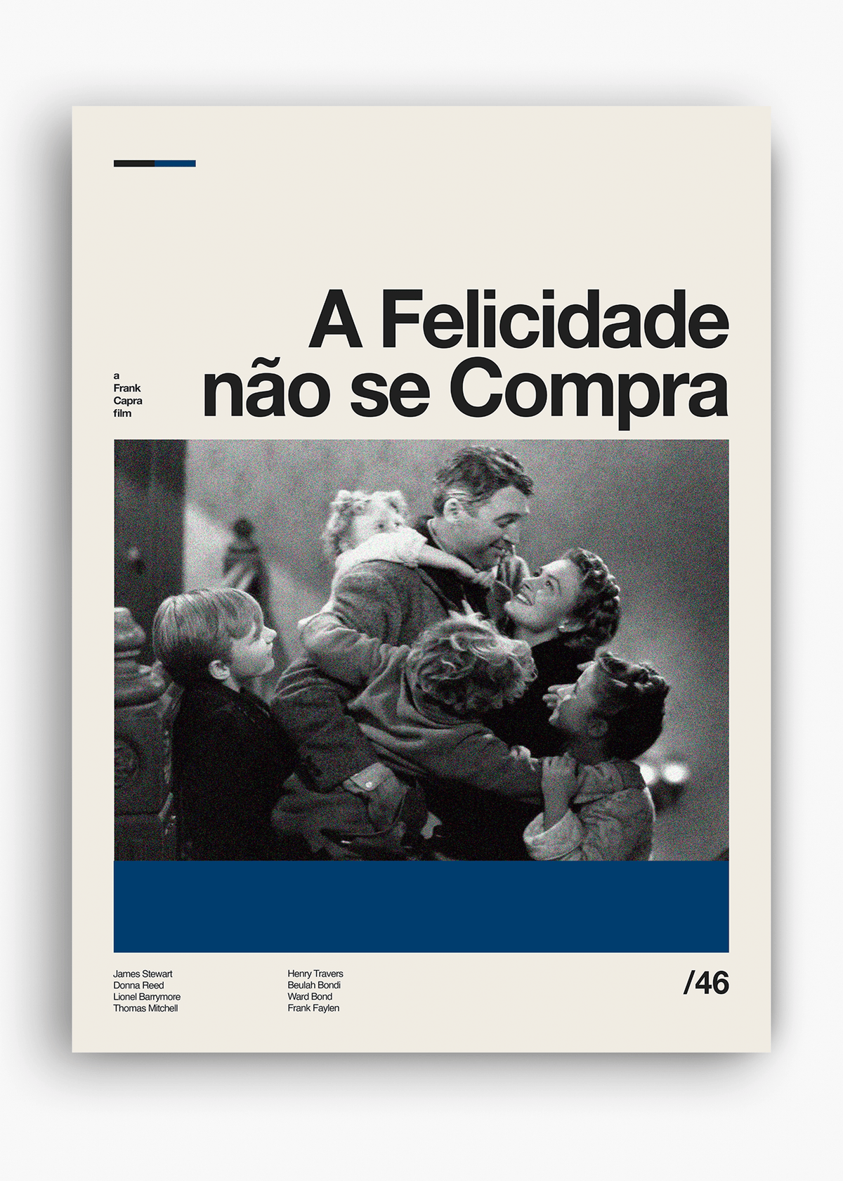 Quadro decorativo A Felicidade Não Se Compra — arte inspiracional para parede | Cübe Quadros