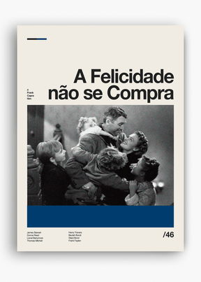 Quadro A Felicidade não se Compra