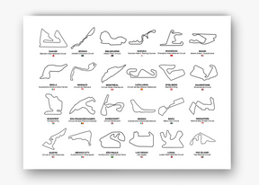 Quadro F1 Circuits 2024