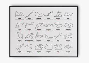 Quadro F1 Circuits 2024