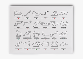 Quadro F1 Circuits 2024