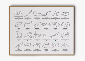 Quadro F1 Circuits 2024