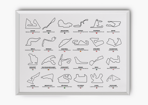 Quadro F1 Circuits 2024