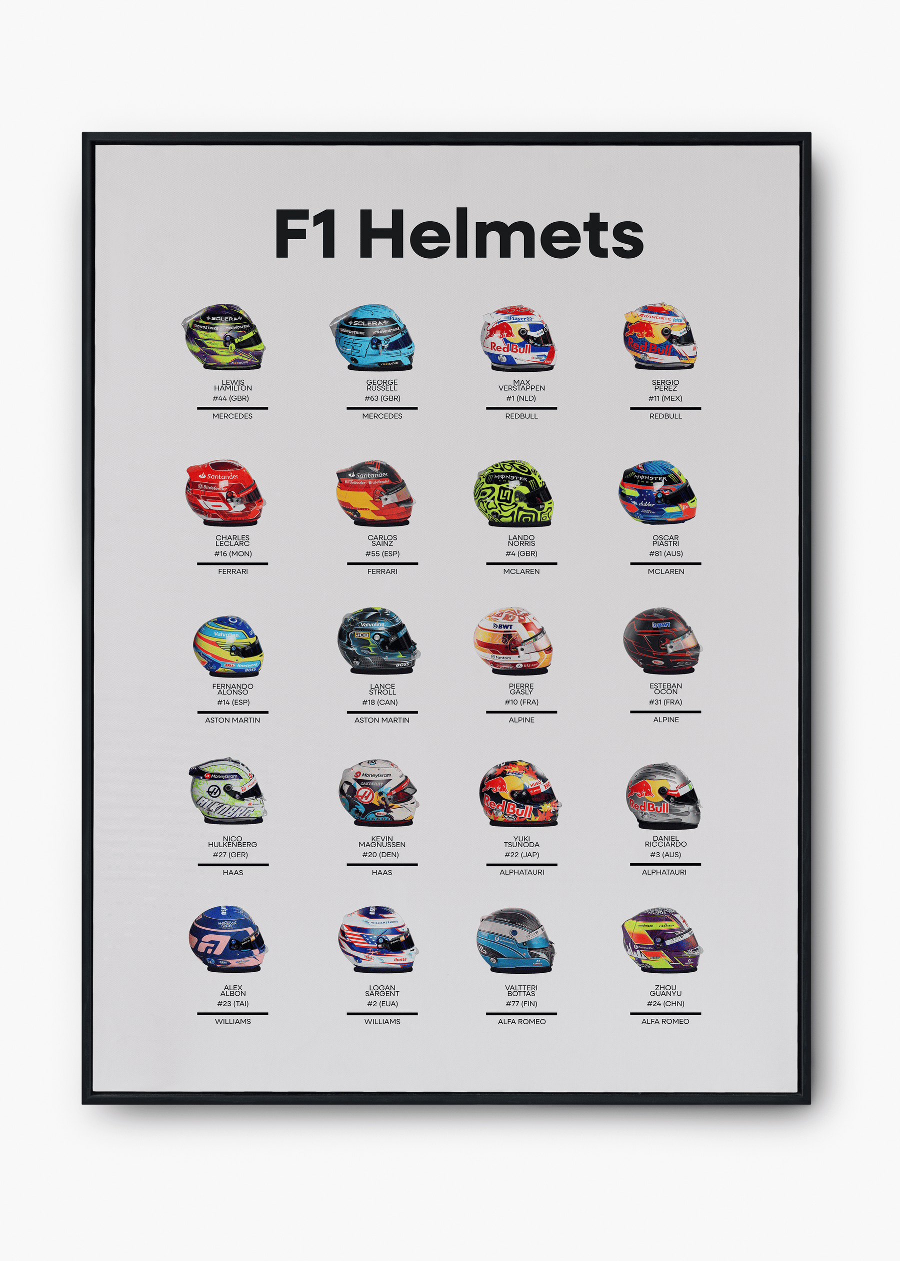 Quadro F1 Helmet 2024