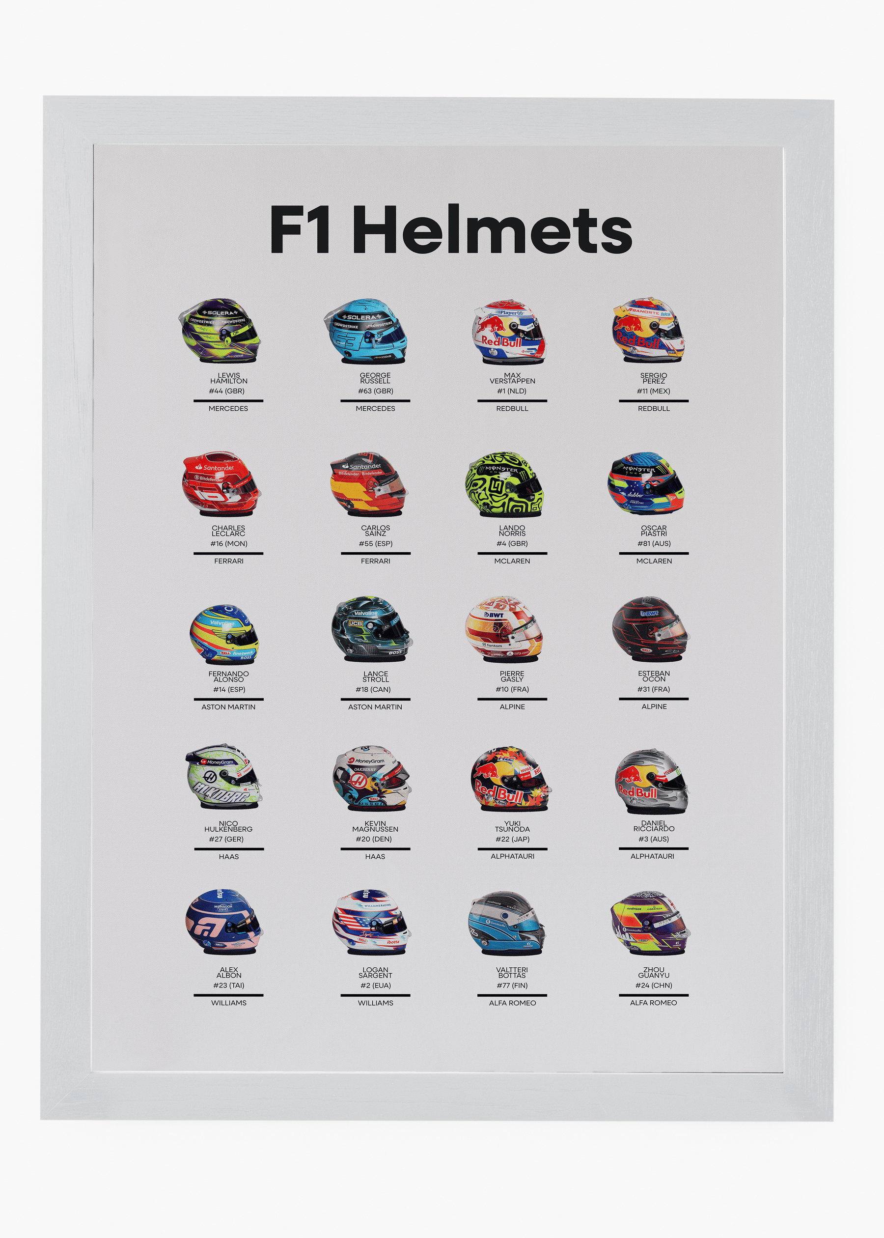 Quadro F1 Helmet 2024