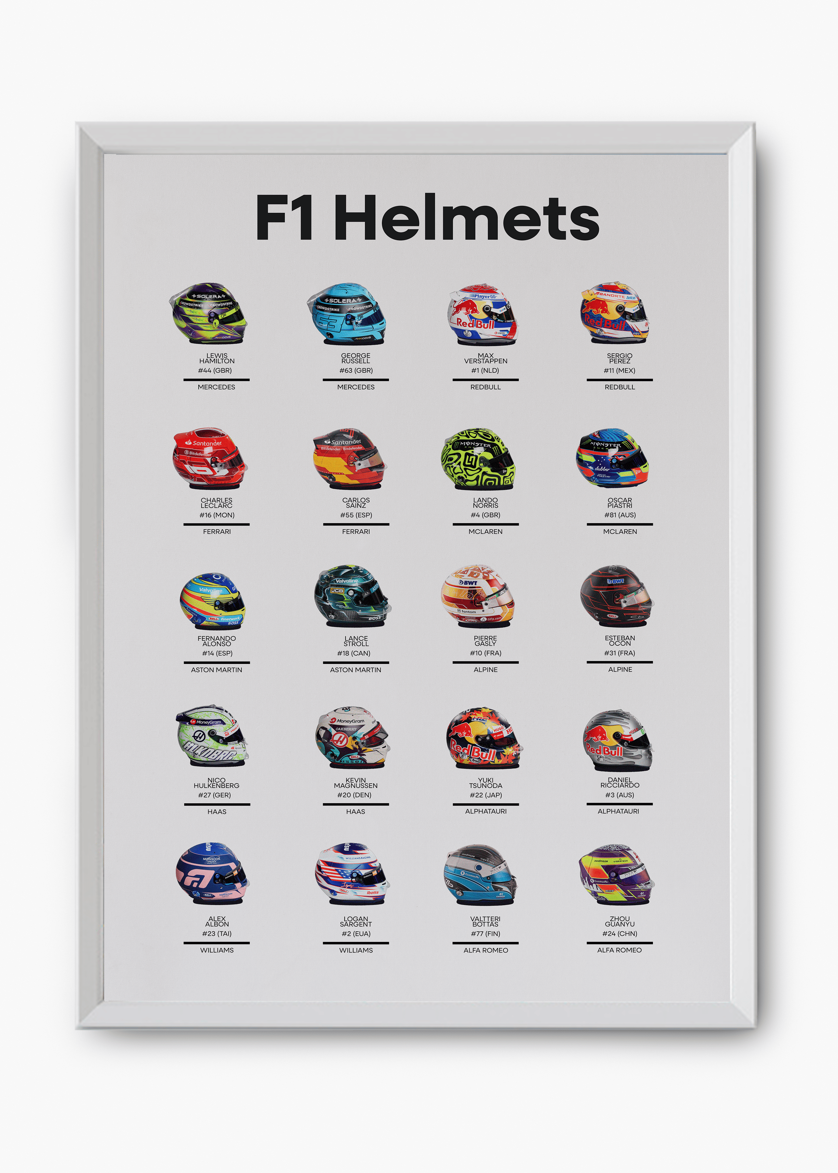 Quadro F1 Helmet 2024