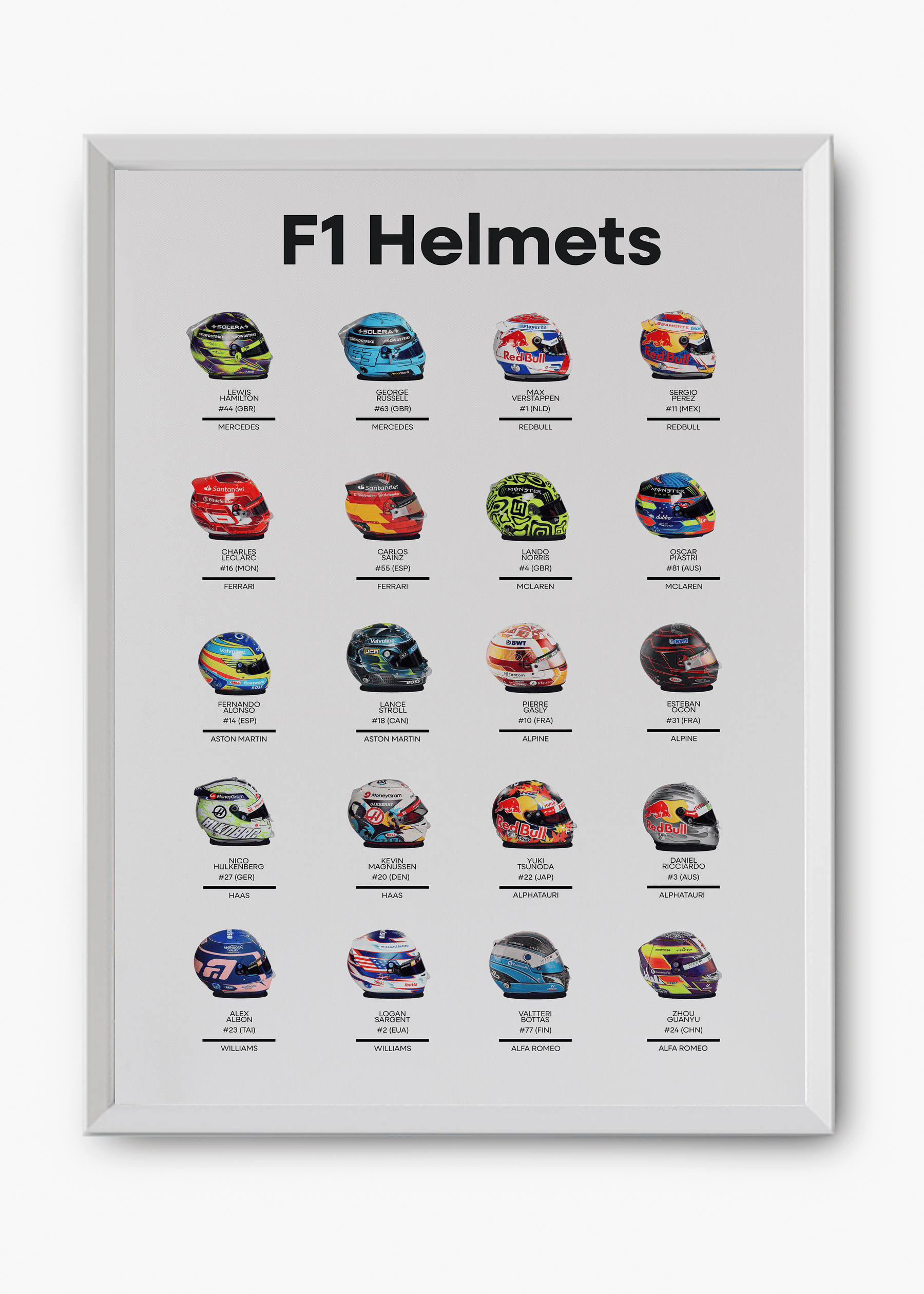 Quadro F1 Helmet 2024