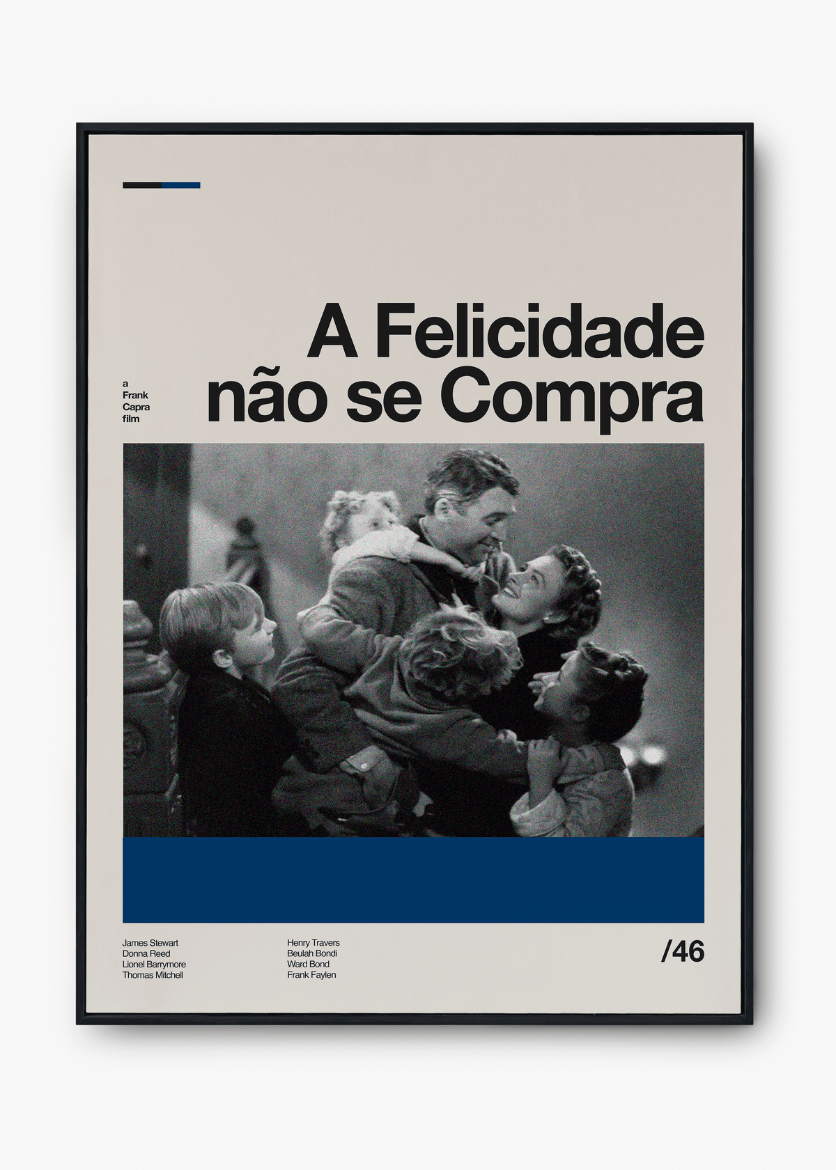 Quadro A Felicidade não se Compra