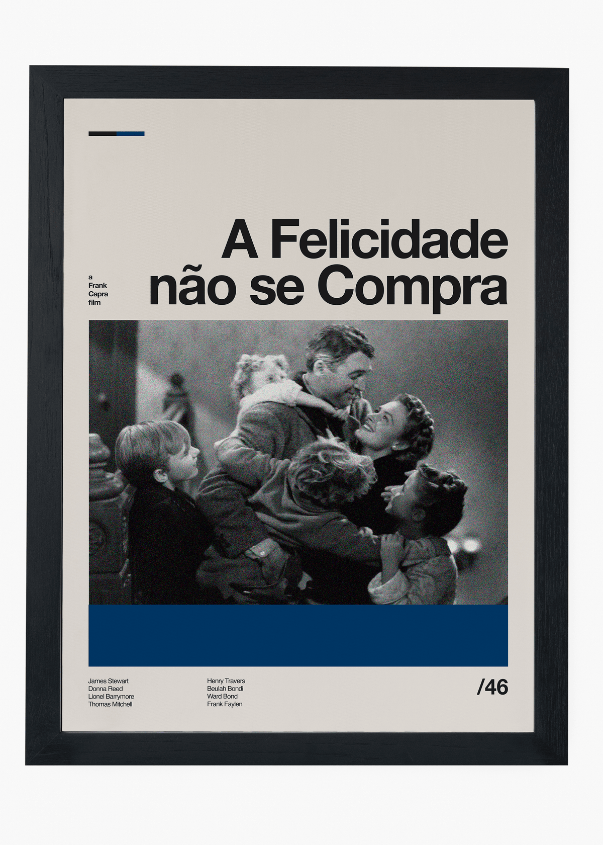 Quadro decorativo A Felicidade Não Se Compra — arte inspiracional para parede | Cübe Quadros
