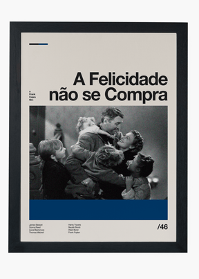 Quadro A Felicidade não se Compra