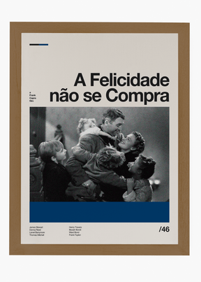 Quadro A Felicidade não se Compra